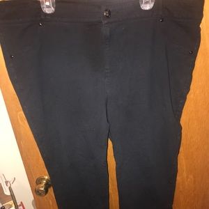 Lane Bryant Black Jegging Tights